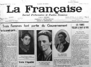 Le journal La Française