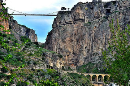 Les gorges du Rhumel et les ponts de Constantine