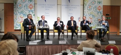 Une photo du Sommet Mondial des Femmes 2014 sans la participation de femmes